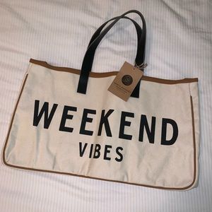 Canvas Weekender Tote
